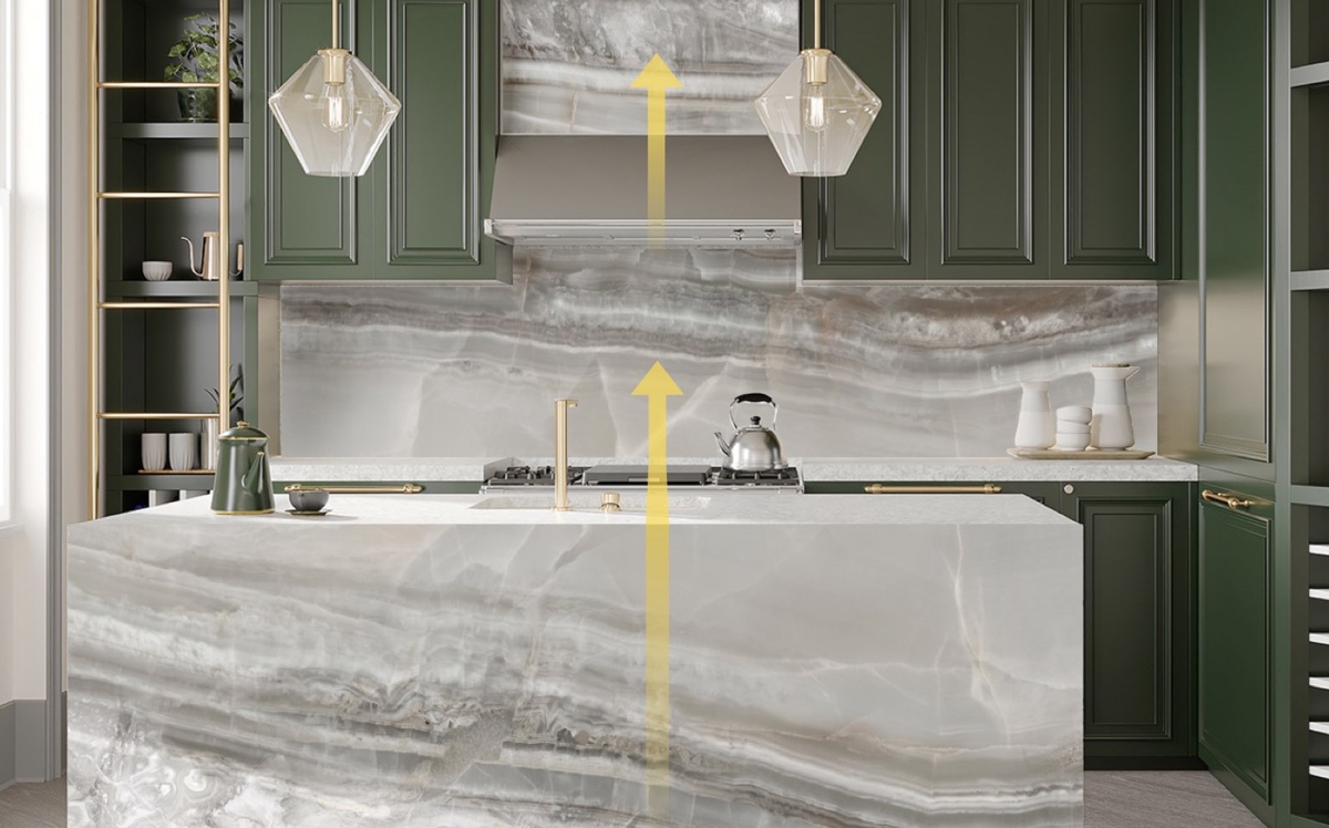 kitchen setting Anaheim bioquartz